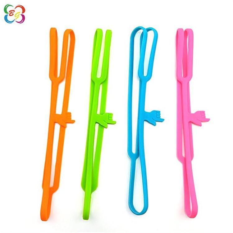 手指形硅胶书签 手指形硅胶书签