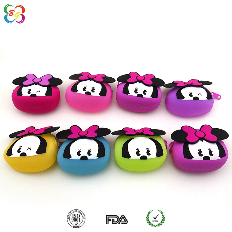 东莞博高硅胶蝴蝶结零钱包 东莞博高硅胶蝴蝶结零钱包