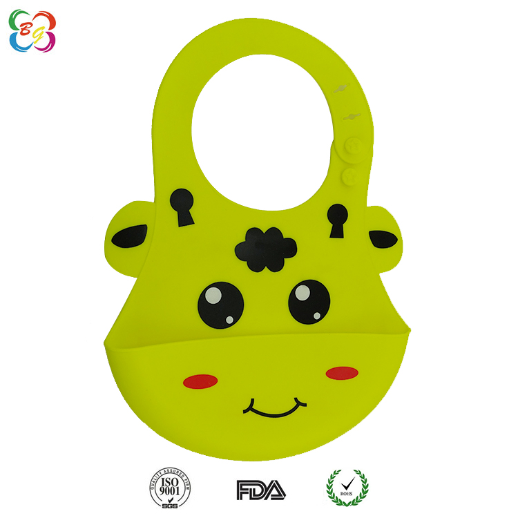 东莞博高硅胶围嘴围兜带耳朵款 东莞博高硅胶围嘴围兜带耳朵款