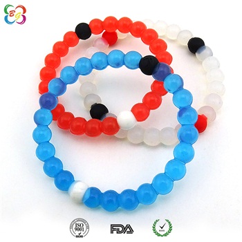 硅胶珠子手环 硅胶珠子手环