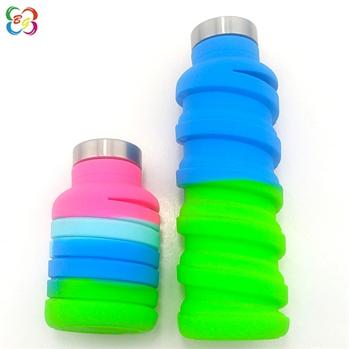 便携式硅胶伸缩水杯 便携式硅胶伸缩水杯