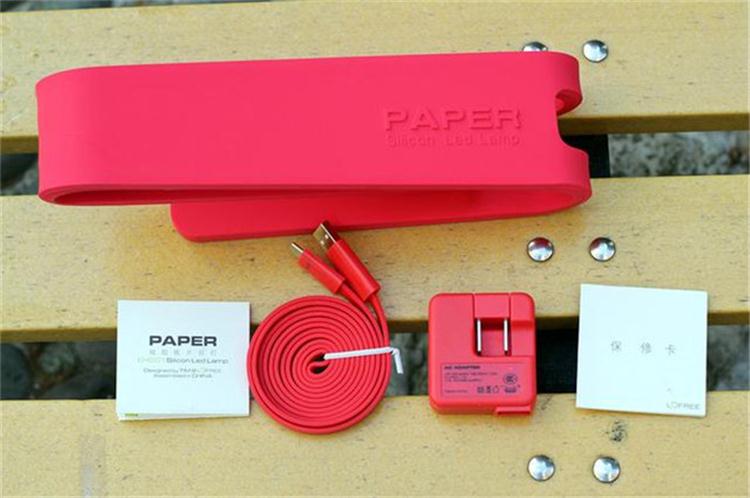 洛斐硅胶纸片台灯 洛斐硅胶纸片台灯