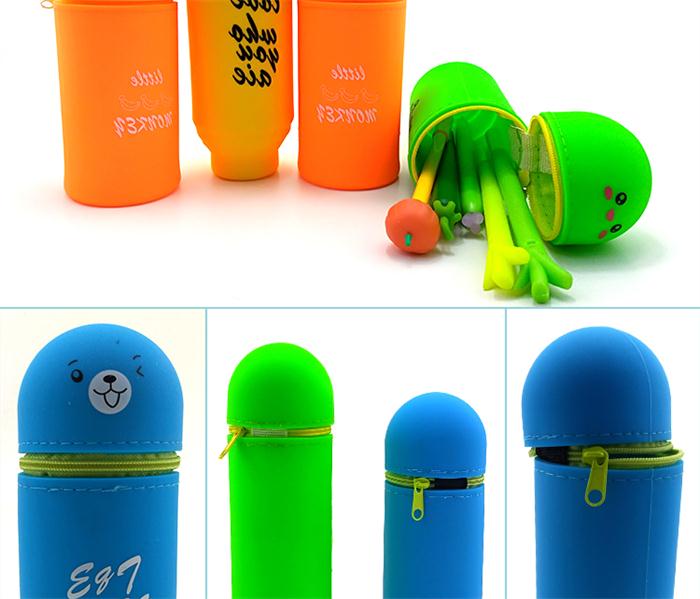 硅胶卡通笔袋 硅胶卡通笔袋