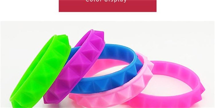硅胶金字塔手环 硅胶金字塔手环