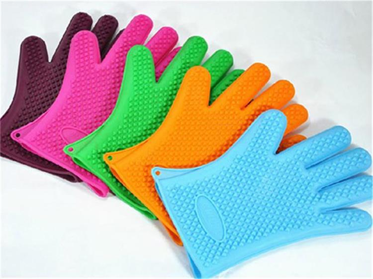 耐高温硅胶手套 耐高温硅胶手套