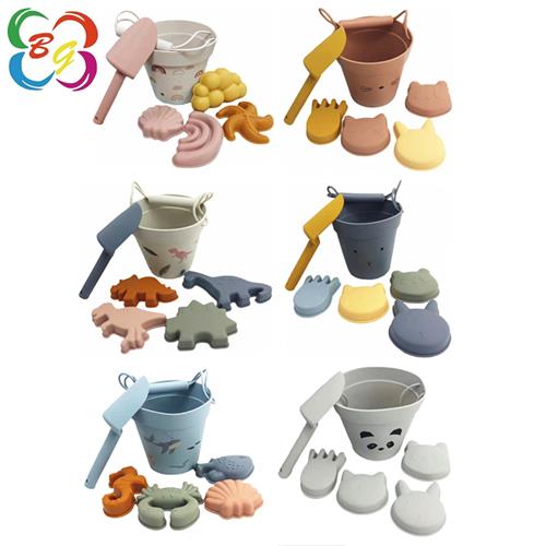 硅胶沙滩桶玩具套装,让你的小孩玩得更有乐趣 硅胶沙滩桶玩具套装,让你的小孩玩得更有乐趣