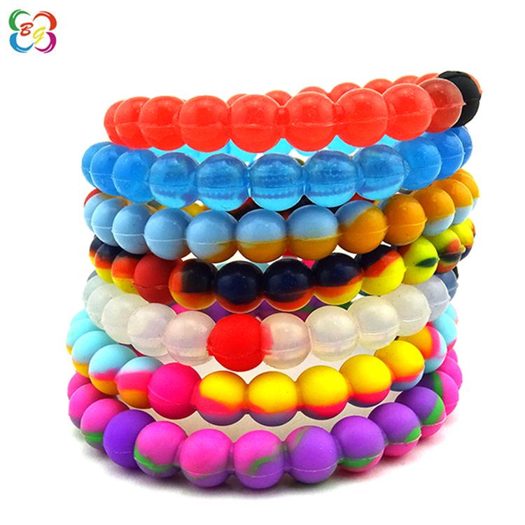 硅胶珠子手环 硅胶珠子手环